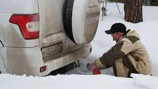 Один в поле воин! УАЗ ПАТРИОТ.