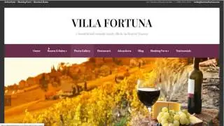 Villa Fortuna - WordPress Hotel Theme by Hermes Themes