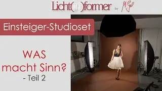 Ausrüstung für den Einstieg in die Studio-Fotografie - Teil 2