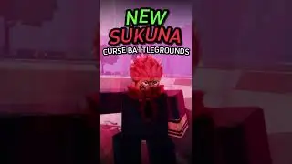 NEW SUKUNA CURSE BATTLEGROUNDS #shorts