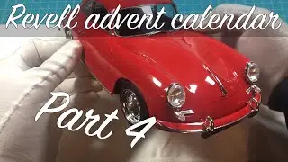 Revell Porsche 356 Type B advent calendar 2021 Final Part 4 (day 19 - 24)