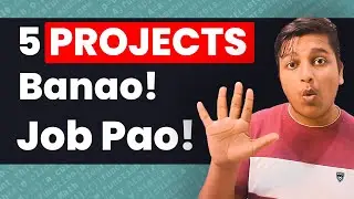 5 Projects to get 50+ LPA Package in India || MERN Stack Projects for Beginners 🔥