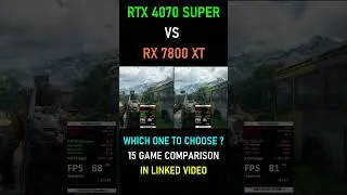 RTX 4070 Super vs RX 7800 XT 🔥 Which one to Buy in 2024 