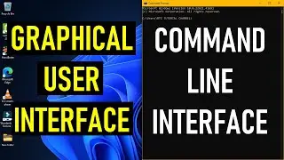 What is the DIFFERENCE Between GUI and CLI - Tech Tutorials