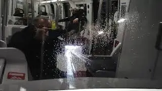 Трамвай без водителя. Едем в Аэропорт.