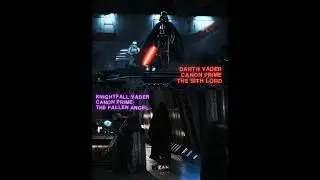 Darth Vader vs Knightfall Vader #starwars #edit #vs #debate #trending #viral #shorts #sith #fyp