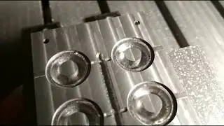Milling DIY injection mold on homemade milling machine part 1