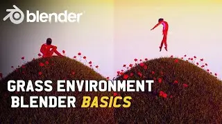 Create Easy Grass Environment in Blender in