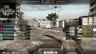 Turns on MMMbop (CS:GO ESEA 1v3 Clutch)
