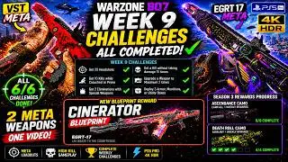 I *COMPLETED* ALL 9 *WEEKLY* CHALLENGES with the NEW VST & EGRT META LOADOUTS! (Warzone BO7 GUIDE)