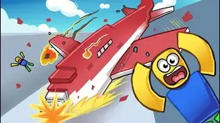 Играю в роблокс, Симулятор (Сползи вниз по холму) ЧАСТЬ 1