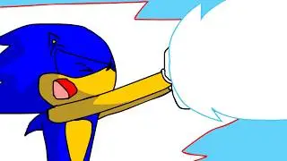 Sonic's X3 Kaioken Kamehameha Vs. Shadow's Galick Gun