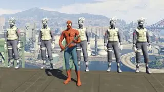 GTA 5 Epic Ragdolls | Spider-Man Jumps/Fails ep.18