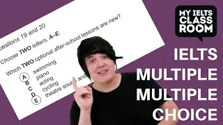 Learn to ace IELTS listening Multiple Multiple Choice questions!