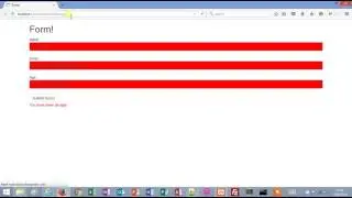 Tutorial 1 - Form Validation - Using javaScript and PHP - Part 5/9 Resetting Form