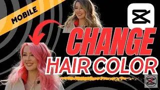 Change Your Hair Color for FREE - Give Me Blue Hair! Capcut Tutorial - EASY