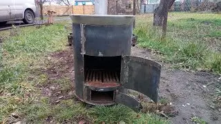 Печь-очаг под казан своими руками