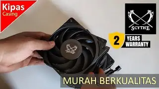 Kipas casing PC Murah Berkualitas keluaran terbaru dari Scythe | Scythe Wonder Tornado 120