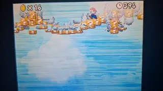 New Super Mario Bros DS Crazy Game Crash + Corrupted Debug Screen