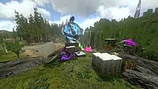 Ark Mobile PvP base build+Raid op loot