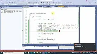 10. Working with Arrays in C# Programming