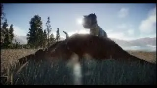 Albertosaurus Fights and kills Pachyrhinosauru - Jurassic World Evolution 2  | prehistoric life [HD]