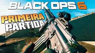 Minha 1ª PARTIDA no NOVO CoD BLACK OPS 6! (TA INCRÍVEL)