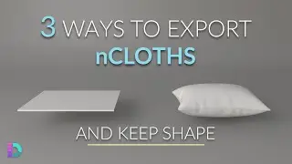 How To Export nCloth