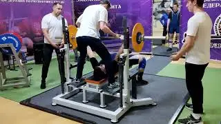 Шеметов Сергей. Жим 60,0 кг