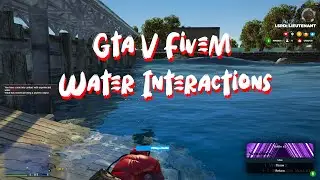 Gta V FiveM Free Esx Water Interactions