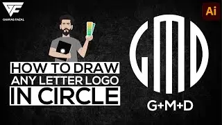 Letter Logo Design Tutorial In Adobe Illustrator | Adobe Illustrator Circle Logo Design
