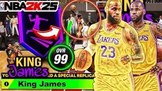 The ULTIMATE ISO Lebron James BUILD IN 2K25