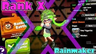 [Splatoon 2] 3.0 Patch is here! Rank X first challenge! [Rank X]