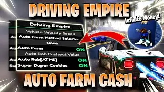DRIVING EMPIRE SCRIPT! AUTO FARM, AUTO JOB, MAX SPEED, AUTO RACE & MORE 🏎️ ✅