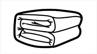 कंबल का चित्र #howtodraw