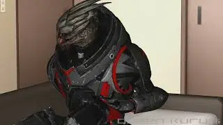 mmd x mass effect spooky ghost vine