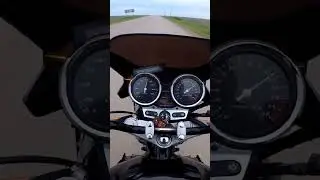 180км/ч на Honda cb400