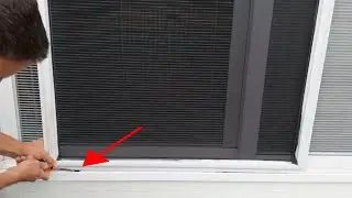 HOW TO REMOVE A SLIDING SCREEN DOOR