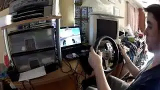Logitech g25 900º + Lfs 360 drifting