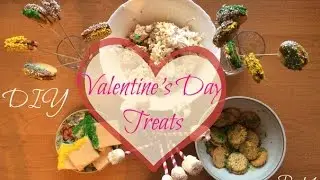 DIY: Valentine's Day Treats. Part 1 / Угощение на День Св. Валентина. Часть 1