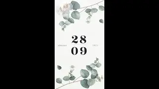 INVITACIÓN PARA BODA IVORY & EUCALIPTOS CON SOBRE E HISTORIA 2024 | WEDDING INVITATION AND LOVESTORY