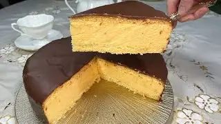 Classic BIRD'S MILK CAKE recipe❤️SOFFLE A million bubbles burst in your mouth😍