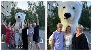 VLOG 21.08.2024 г День рождения племянницы/ Ростовая кукла/ Белый Мишка