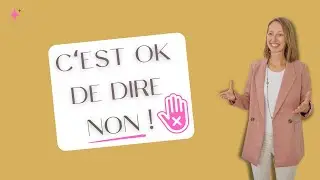 Savoir dire NON sans culpabiliser | En tant qu'entrepreneure