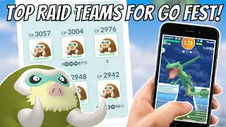 Top Raid Teams to Make for Pokemon Go Fest 2021!