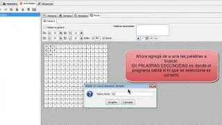 Sopa de Letras - Jclic