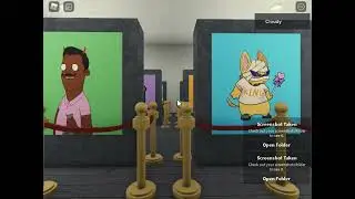 Screenshotting all of the NFTs in this Roblox Game
