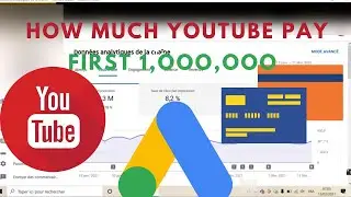 How much Youtube pay me for my first 1,000,000 views after monetization. 💰💶