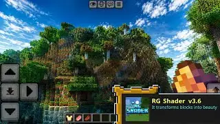 Best REALISTIC Shader for MCPE 1.26+ 🤩 | NO LAG RG Shader Pack
