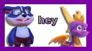 Spyro has a completely normal conversation